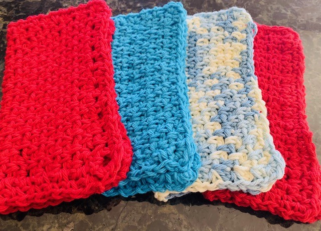 How to Crochet the Moss Stitch and a Free, Easy, Washcloth Pattern