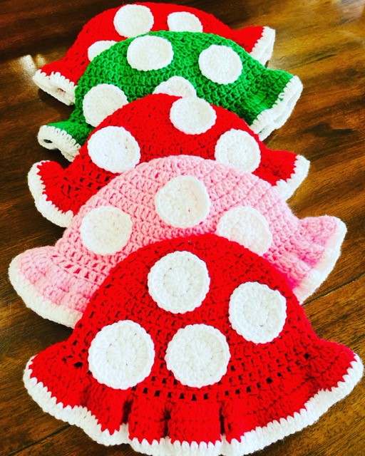Free and Trendy Crochet Mushroom Bucket Hat Pattern